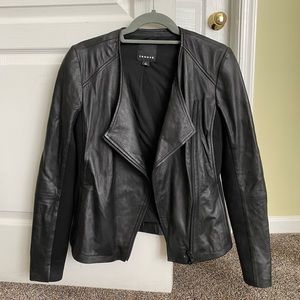 Real leather jacket